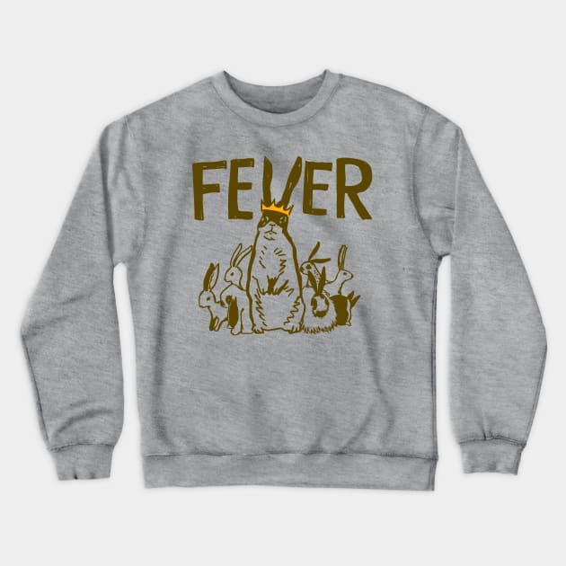 Rabbit Fever Crewneck Sweatshirt by ShirtsHappen